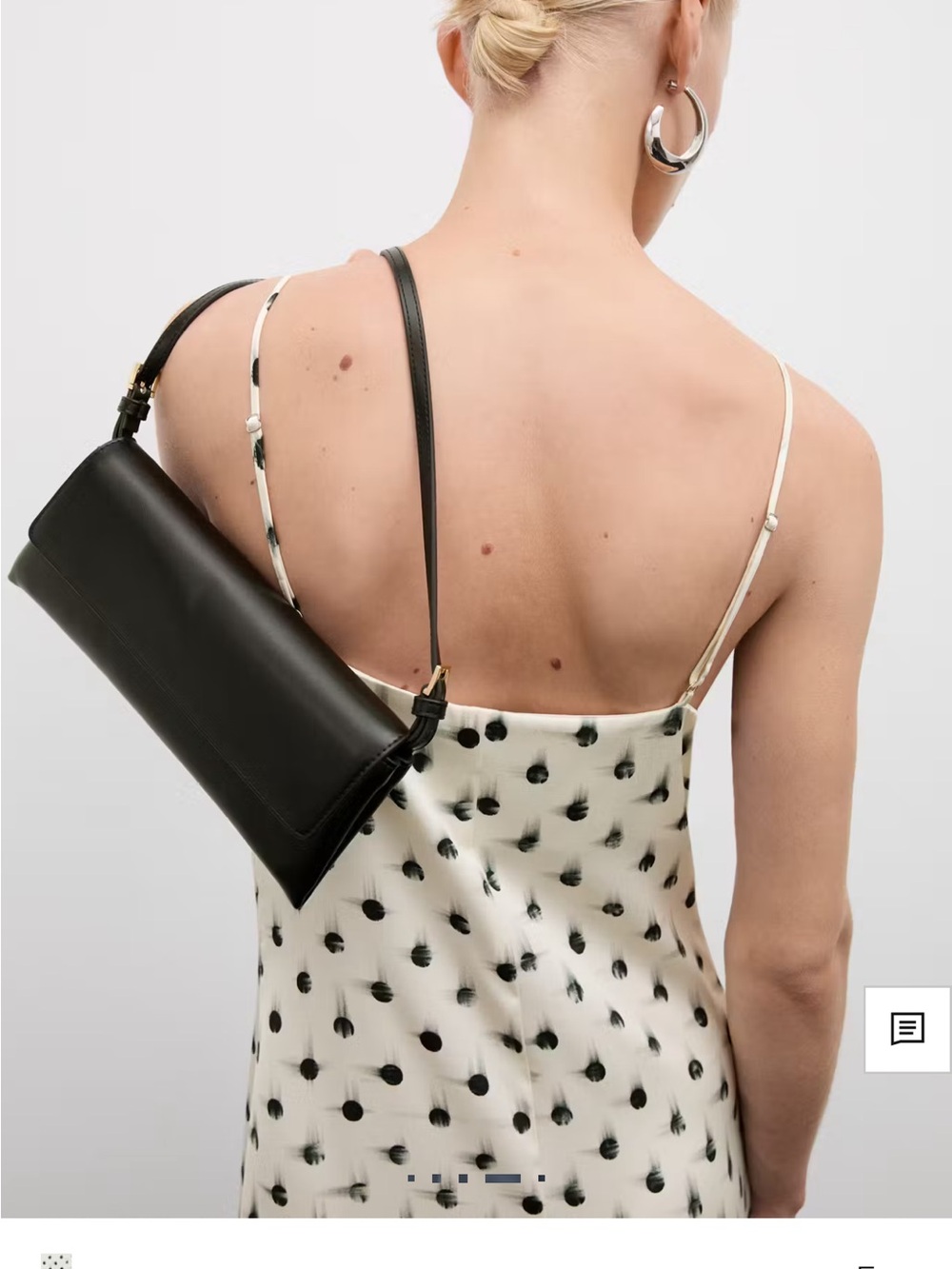 MANGO PRINTED CUT-OUT DETAIL DRESS - Picture 5 of 8